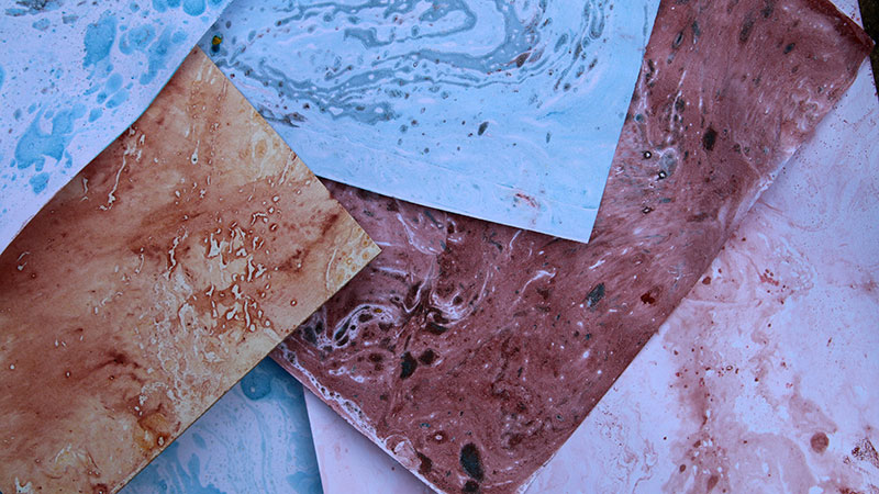 Florence Italy marbeled paper